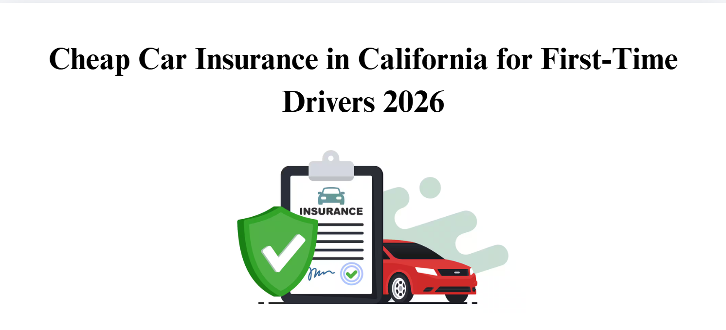 Cheap Car Insurance in California for First-Time Drivers