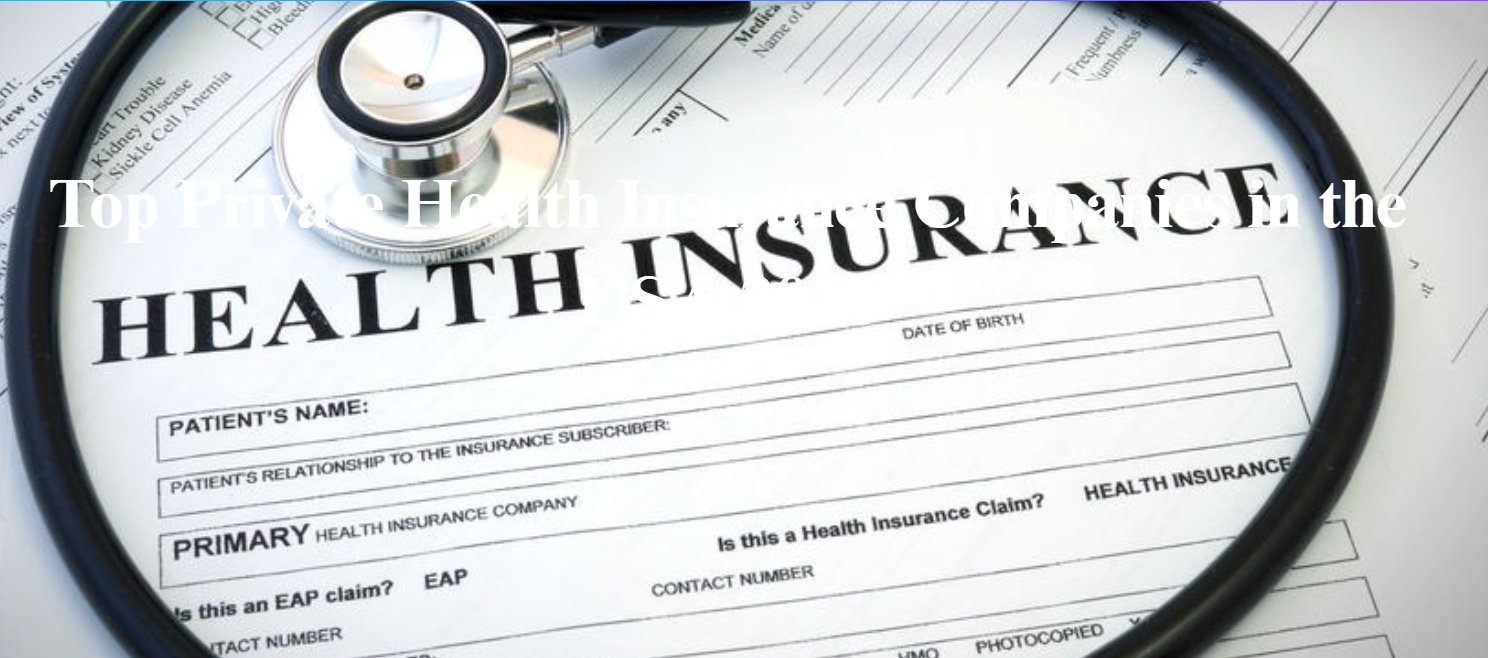 Top Private Health Insurance Companies in the USA